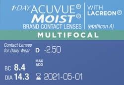 1-DAY ACUVUE MOIST Multifocal 30pk RX