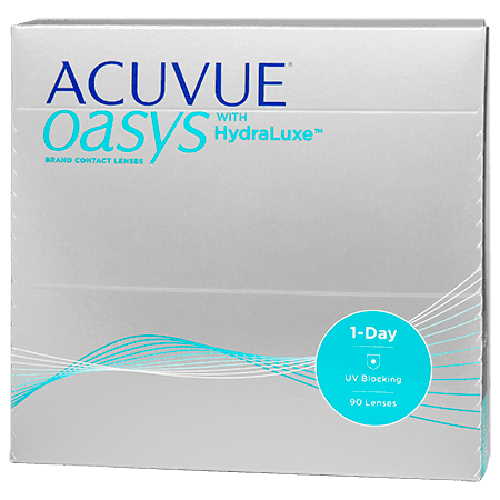 ACUVUE OASYS 1-Day with HydraLuxe 90pk