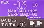 DAILIES TOTAL1 Multifocal 30pk RX