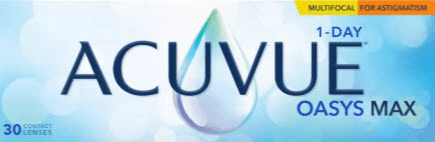 ACUVUE OASYS MAX 1-DAY MULTIFOCAL for ASTIGMATISM 30 PK
