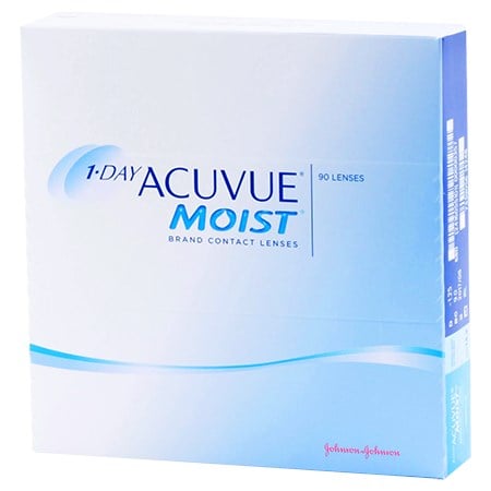 Acuvue 1-DAY ACUVUE MOIST 90pk contacts