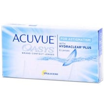 ACUVUE OASYS for ASTIGMATISM contact lenses