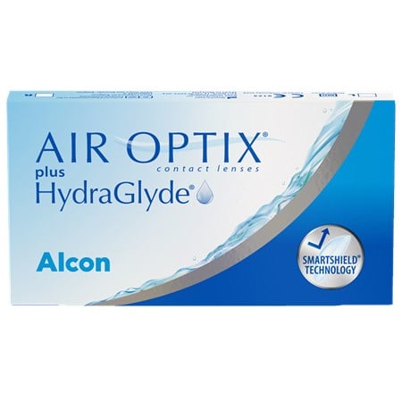 AIR OPTIX plus HYDRAGLYDE contacts