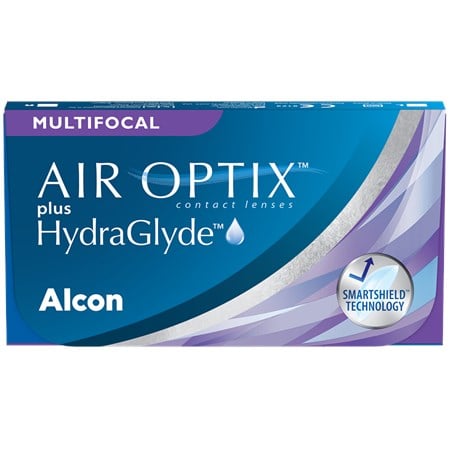 AIR OPTIX plus HydraGlyde Multifocal contacts