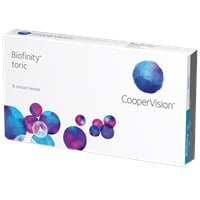 Biofinity Toric contact lenses