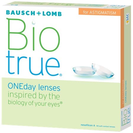 Biotrue ONEday for Astigmatism 90pk contacts