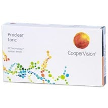 Proclear toric XR contact lenses