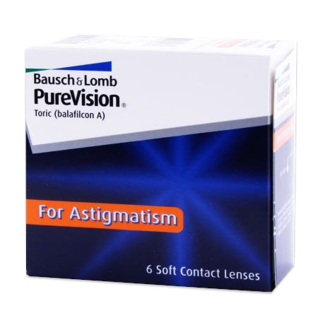 PureVision Toric For Astigmatism contacts